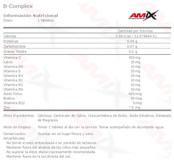 tabla-b-complex