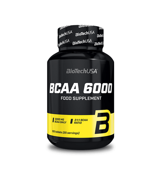 BCAA 6000 100 Tabletas - Biotech Usa