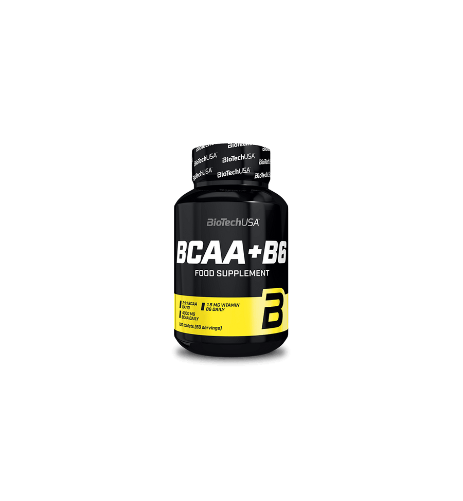 BCAA+B6 100 Tabletas - Biotech Usa BCAA+B6 100 Tabletas - Biotech Usa