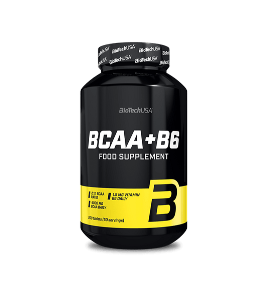 BCAA+B6 200 Tabletas - Biotech Usa