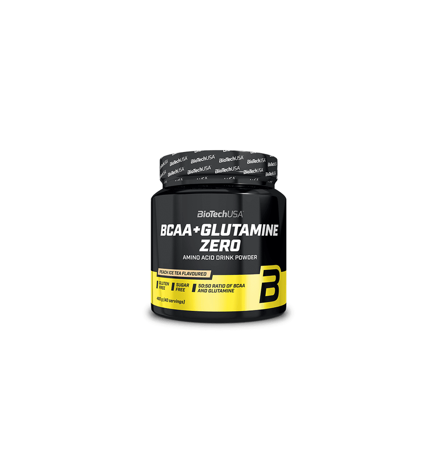 BCAA + Glutamine Zero 480g - Biotech Usa BCAA + Glutamine Zero 480g - Biotech Usa