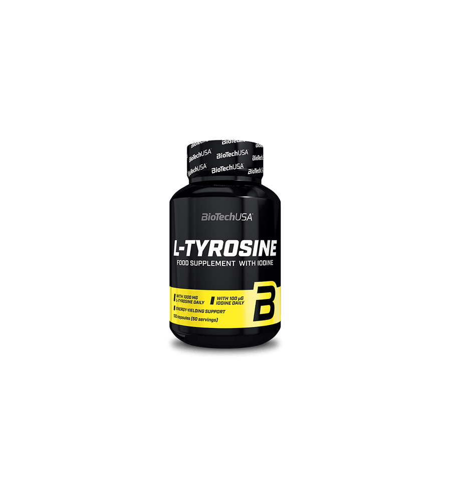 L - Tyrosine 100 Cápsulas - Biotech Usa L - Tyrosine 100 Cápsulas - Biotech Usa