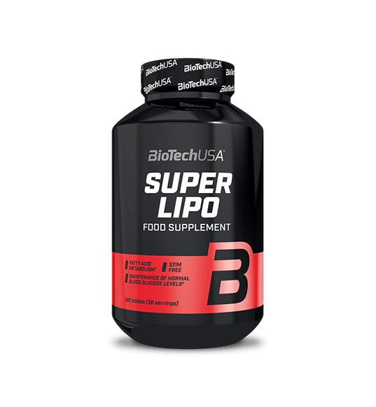 Super Lipo 120 Tabletas - Biotech Usa