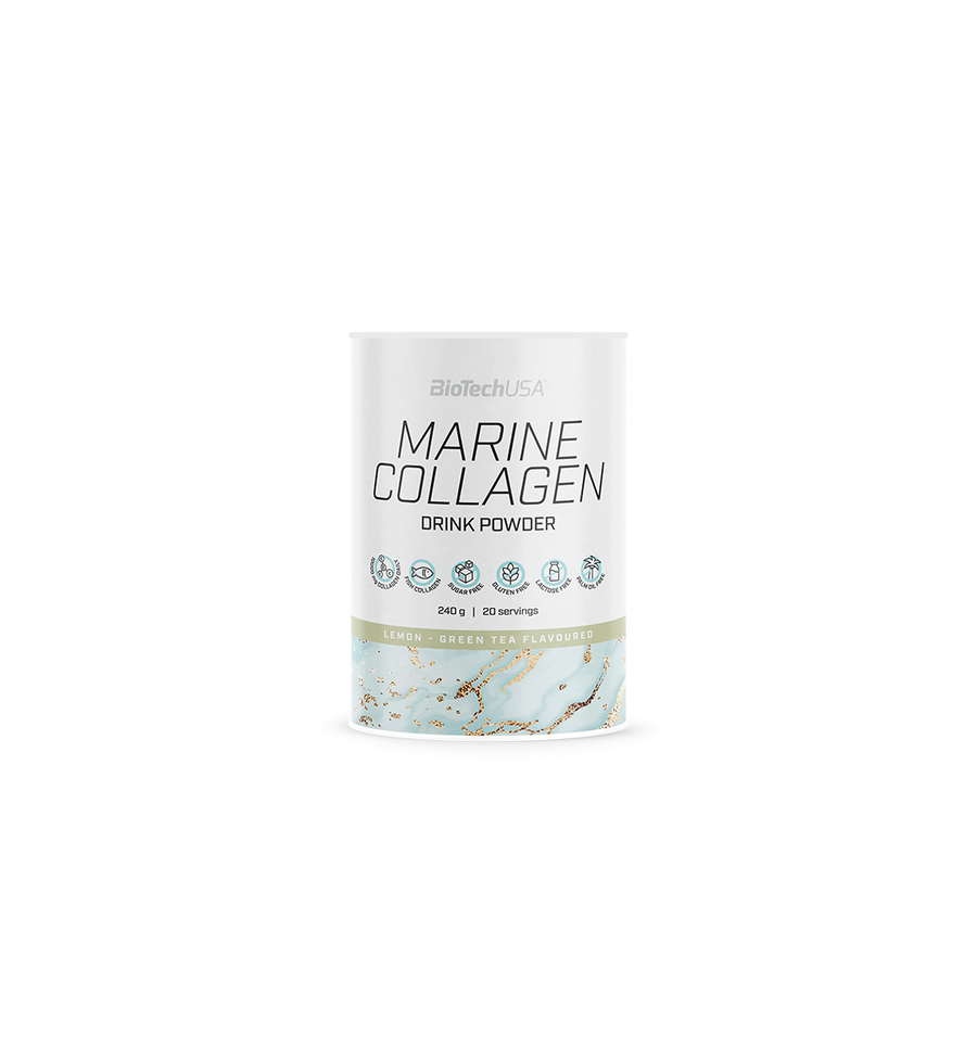 Marine Collagen en Polvo 240g - Biotech Usa Marine Collagen en Polvo 240g - Biotech Usa