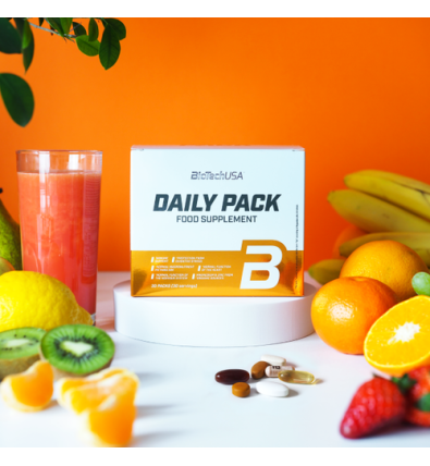 Daily Pack Multivitamina 30 Paquetes - Biotech Usa