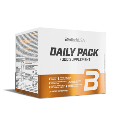 Daily Pack Multivitamina 30 Paquetes - Biotech Usa