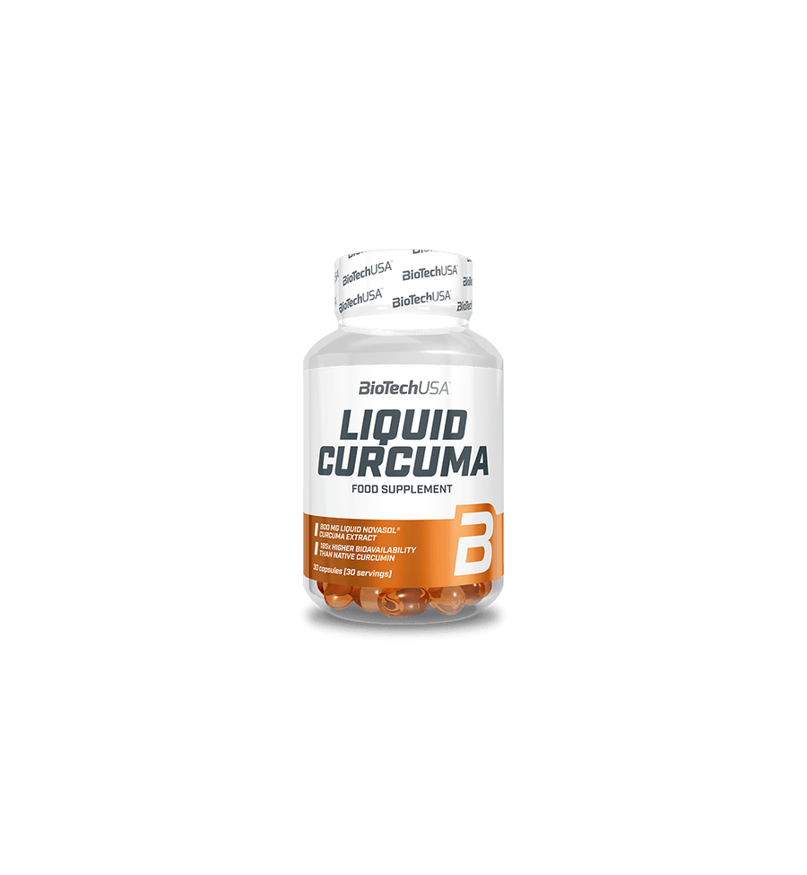 Liquid Curcuma 30 Cápsulas - Biotech Usa Liquid Curcuma 30 Cápsulas - Biotech Usa