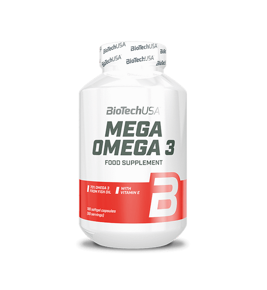 Mega Omega 3 90 Cápsulas Gelatina - Biotech Usa
