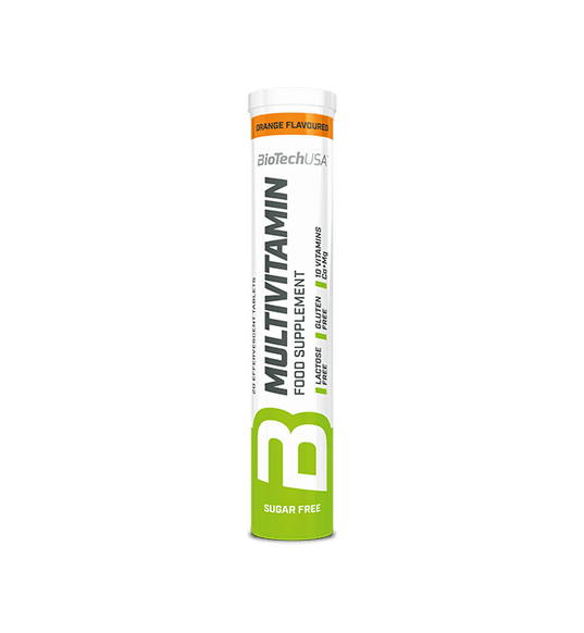 Pastilla Efervescente de Multivitaminas 20 Pastillas - Biotech Usa
