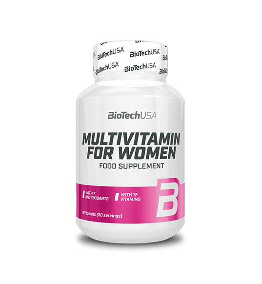 Multivitamin For Women 60 Comprimidos - Biotech Usa