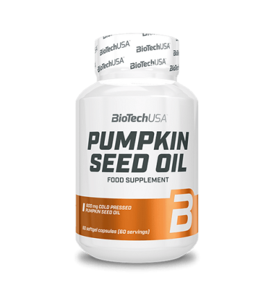 Pumpkin Seed Oil 60 Cápsulas - Biotech Usa