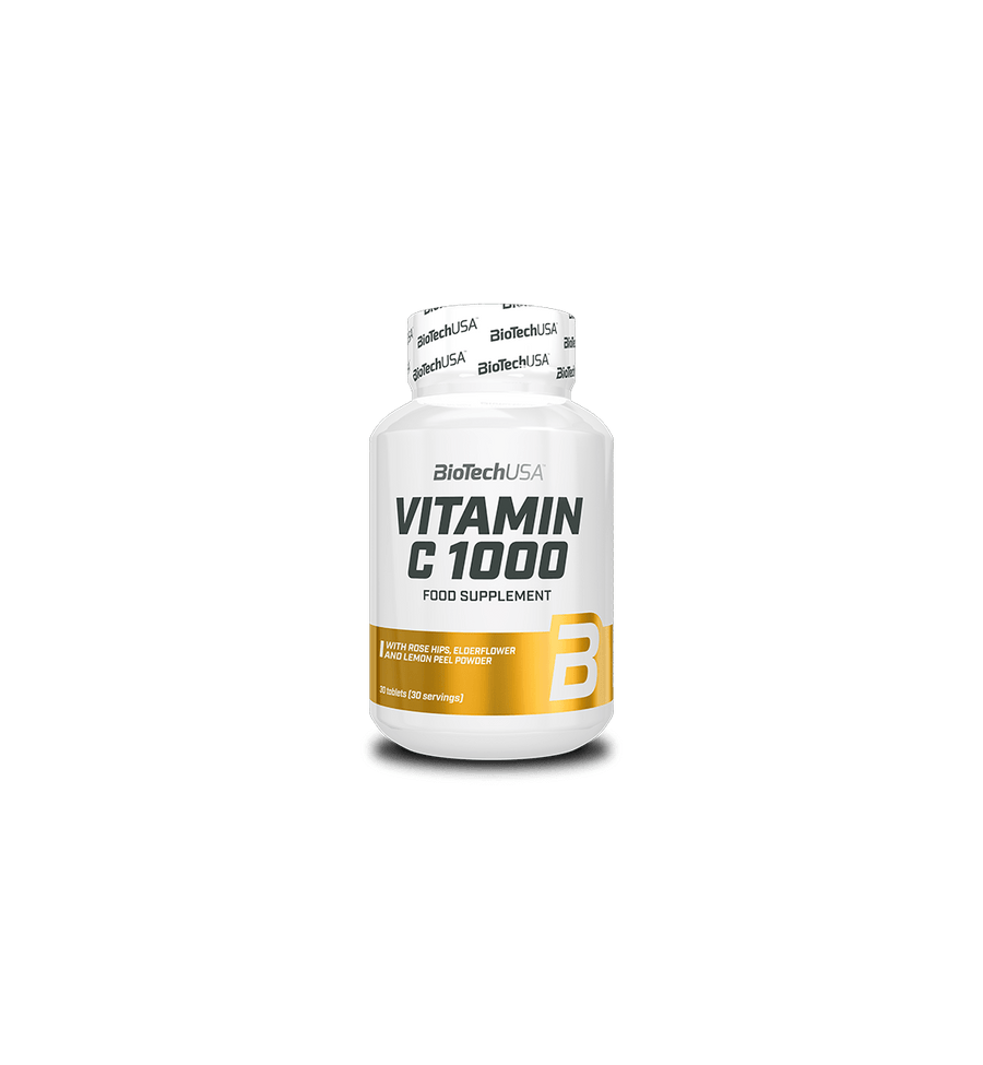 Vitamin C 1000 30 Tabletas - Biotech Usa Vitamin C 1000 30 Tabletas - Biotech Usa