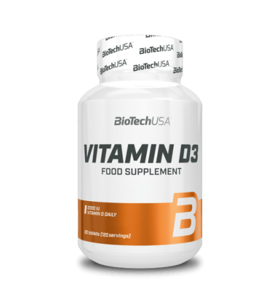 Vitamin D3 60 Tabletas - Biotech Usa