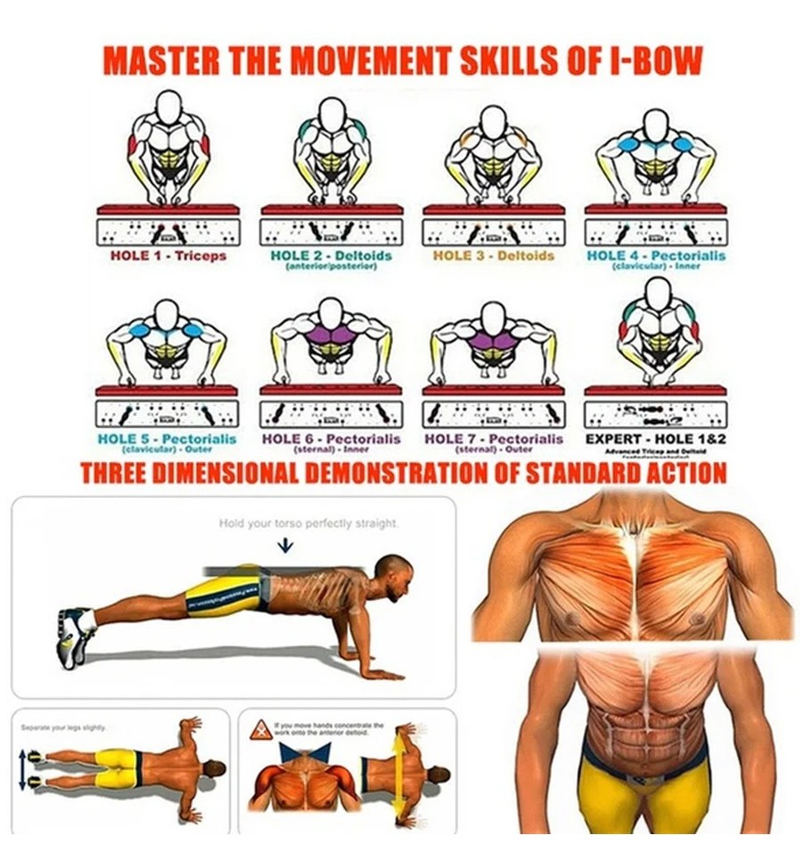 Push up Board Tabla de Flexiones