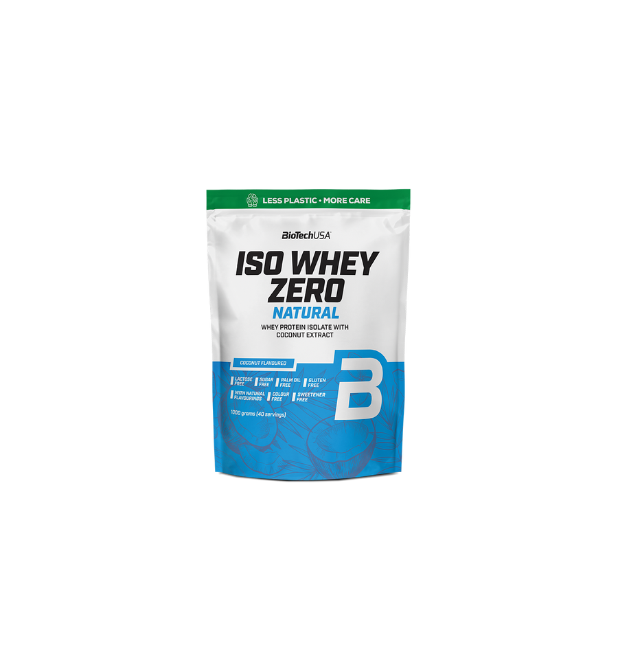 Iso Whey Zero Natural 1kg - Biotech Usa