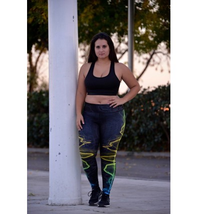 Electra Malla Deportiva Talle Medio - Sasha Active Wear
