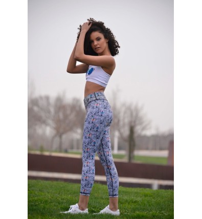 Afrika Malla Deportiva Talle Medio  - Sasha Active Wear