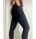 Negra Bolsillo Malla Deportiva Talle Alto M - Sasha Active Wear Negra Bolsillo Malla Deportiva Talle Alto M - Sasha Active Wear