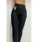 Negra Bolsillo Malla Deportiva Talle Alto M - Sasha Active Wear Negra Bolsillo Malla Deportiva Talle Alto M - Sasha Active Wear