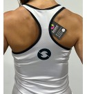 Fitness Influencer Camiseta Nadadora Blanca - Sasha Active Wear