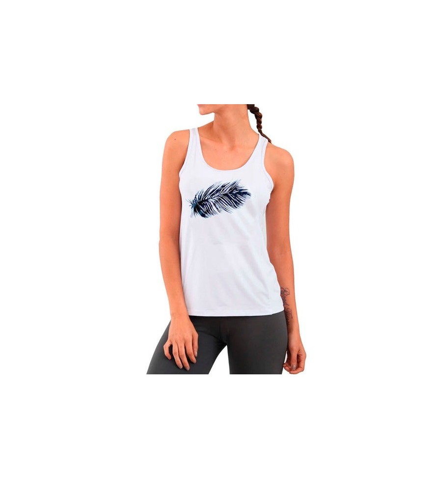 White Juliana Camiseta Nadadora - Sasha Active Wear White Juliana Camiseta Nadadora - Sasha Active Wear