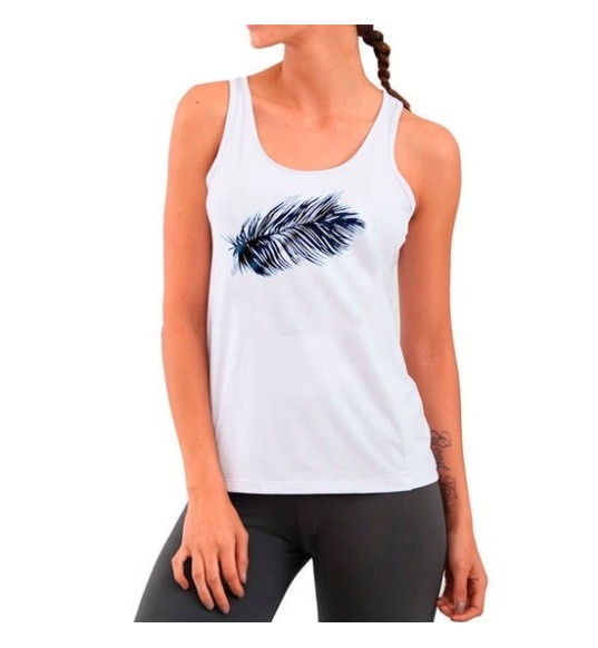 White Juliana Camiseta Nadadora - Sasha Active Wear