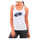 White Juliana Camiseta Nadadora - Sasha Active Wear White Juliana Camiseta Nadadora - Sasha Active Wear