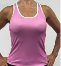 Rosa Camiseta Nadadora - Sasha Active Wear Rosa Camiseta Nadadora - Sasha Active Wear