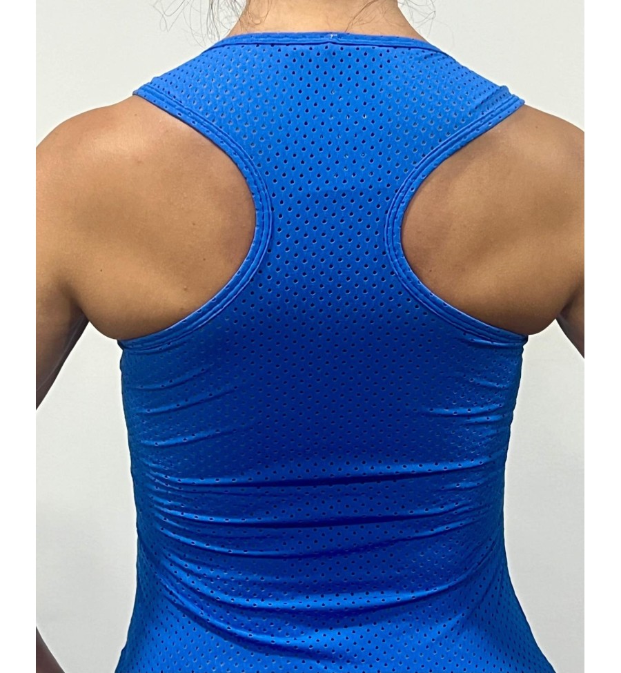 Azul Camiseta Agujeros - Sasha Active Wear Azul Camiseta Agujeros - Sasha Active Wear