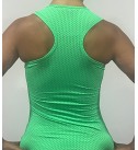 Verde Biche Camiseta Agujeros - Sasha Active Wear Verde Biche Camiseta Agujeros - Sasha Active Wear