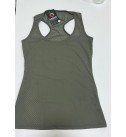 Verde Militar Camiseta Agujeros - Sasha Active Wear Verde Militar Camiseta Agujeros - Sasha Active Wear