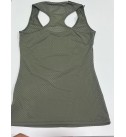 Verde Militar Camiseta Agujeros - Sasha Active Wear Verde Militar Camiseta Agujeros - Sasha Active Wear