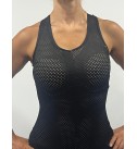 Negra Camiseta Agujeros - Sasha Active Wear
