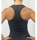 Negra Camiseta Agujeros - Sasha Active Wear