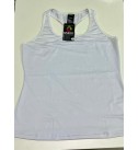 Blanca Camiseta Nadadora - Sasha Active Wear