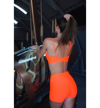 Koral Conjunto Short Deportivo Talle Alto - Sasha Active Wear