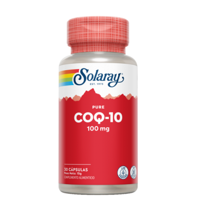 Pure 100mg CoQ10 - 30 Cápsulas - Solaray