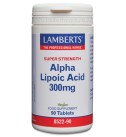 Ácido Alfa Lipoico 300 mg, ALA o Ácido Tióctico 90 Cápsulas - Lamberts Ácido Alfa Lipoico 300 mg, ALA o Ácido Tióctico 90 Cápsulas - Lamberts