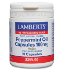 Aceite de Menta 100mg 90 Cápsulas - Lamberts Aceite de Menta 100mg 90 Cápsulas - Lamberts
