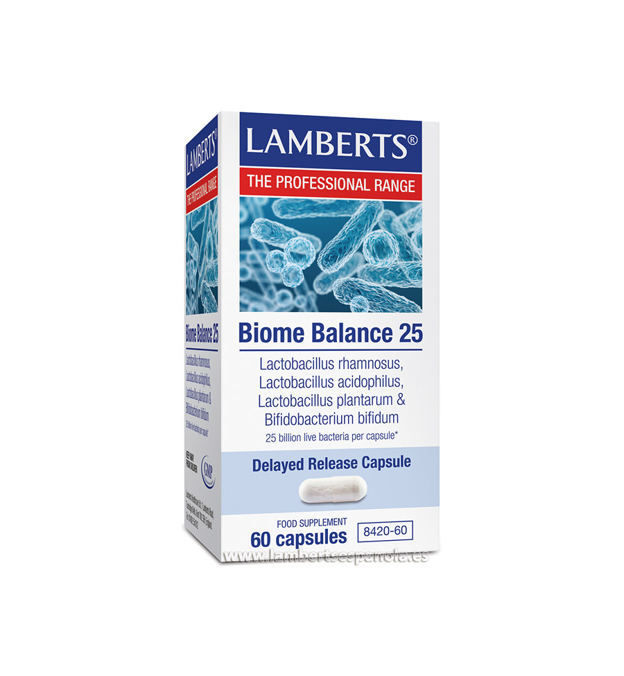 Biome Balance 25 - 60 Cápsulas - Lamberts Biome Balance 25 - 60 Cápsulas - Lamberts