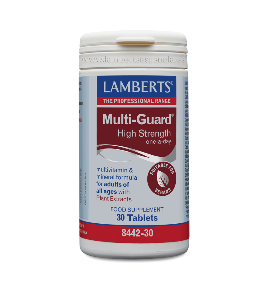 Multi-Guard High Strength 30 Tabletas - Lamberts Multi-Guard High Strength 30 Tabletas - Lamberts