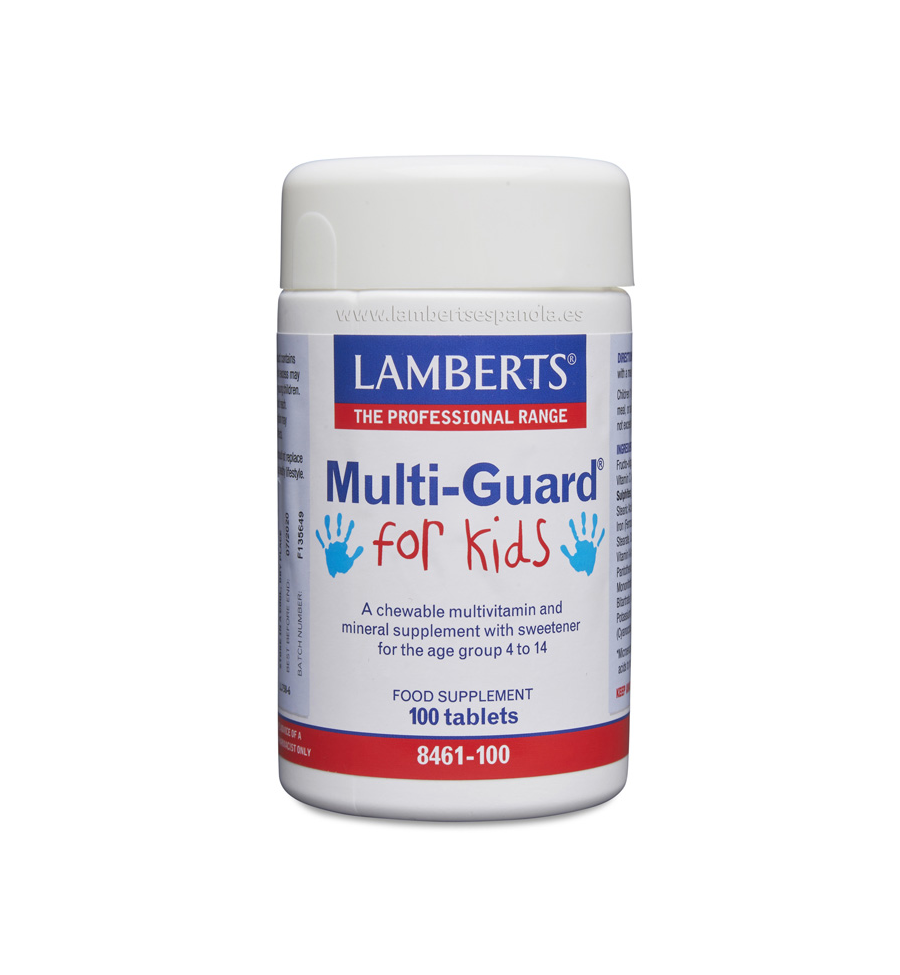 Multi-Guard for Kids 100 Tabletas - Lamberts Multi-Guard for Kids 100 Tabletas - Lamberts