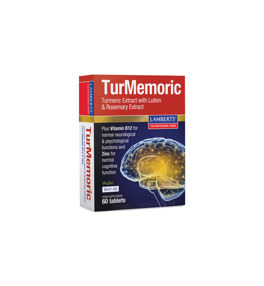 TurMemoric 60 Tabletas - Lamberts TurMemoric 60 Tabletas - Lamberts