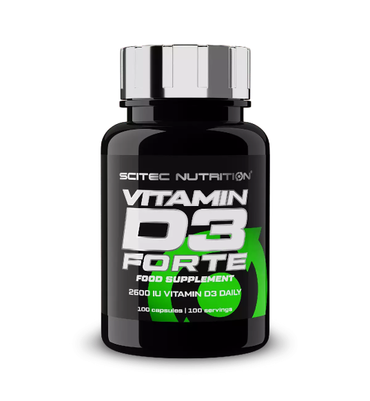Vitamin D3 Forte 100 Cápsulas - Scitic Nutrition