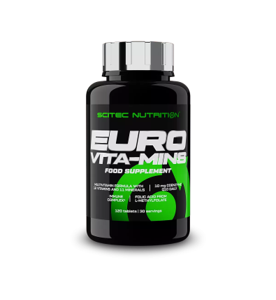 Euro Vita-Mins 120 Tabletas - Scitec Nutrition