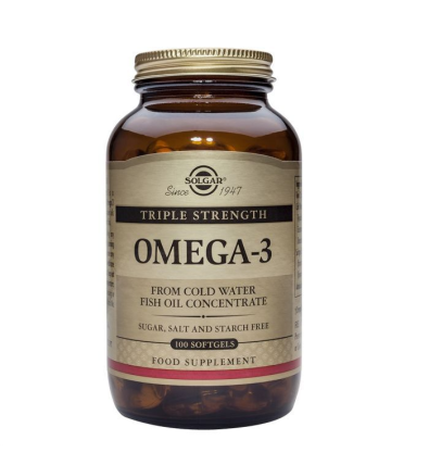 Omega 3 alta concentración 100 Cápsulas blandas - Solgar