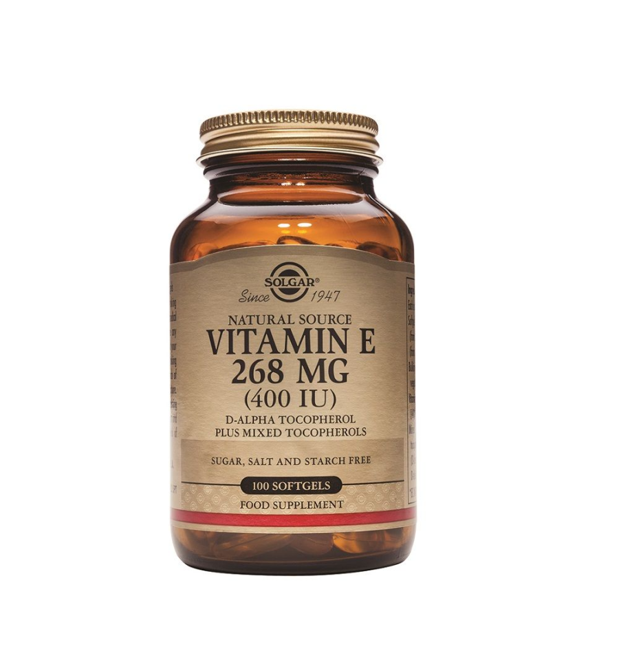 Vitamina E 100 Cápsulas Blandas - Solgar Vitamina E 100 Cápsulas Blandas - Solgar