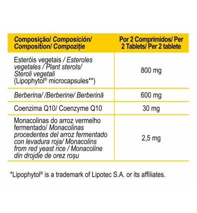 Cholesterol Complex 60 Tabletas - Gold Nutrition