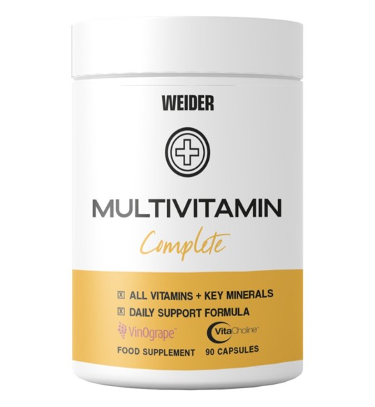 Multivitaminas Complex 90 Cápsulas - Weider