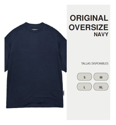 Original Oversize NAVY- AGON GYM